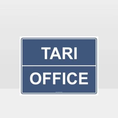 Te Reo Office Sign