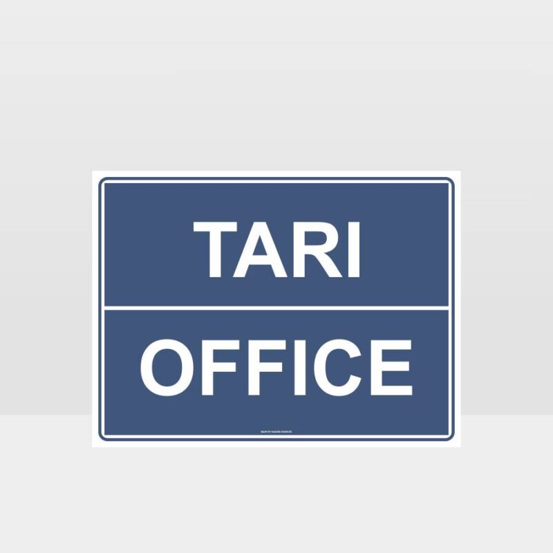 Te Reo Office Sign