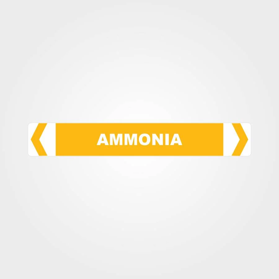 Ammonia Pipe Marker