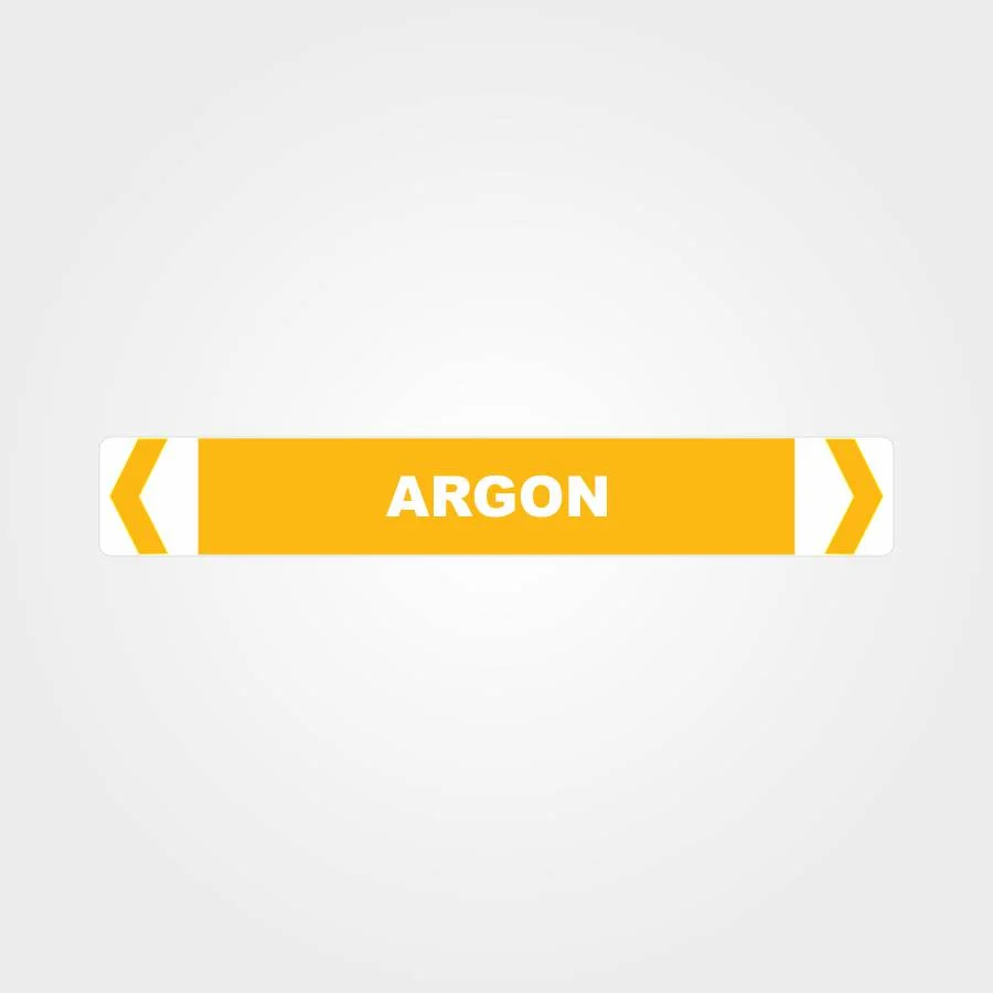 Argon Pipe Marker