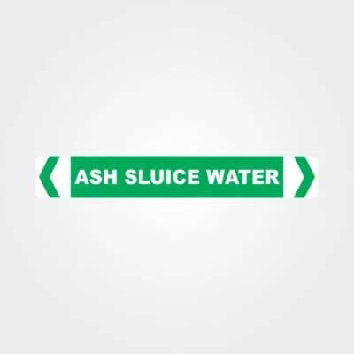 Ash Sluice Water Pipe Marker