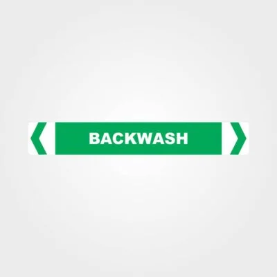 Backwash Pipe Marker
