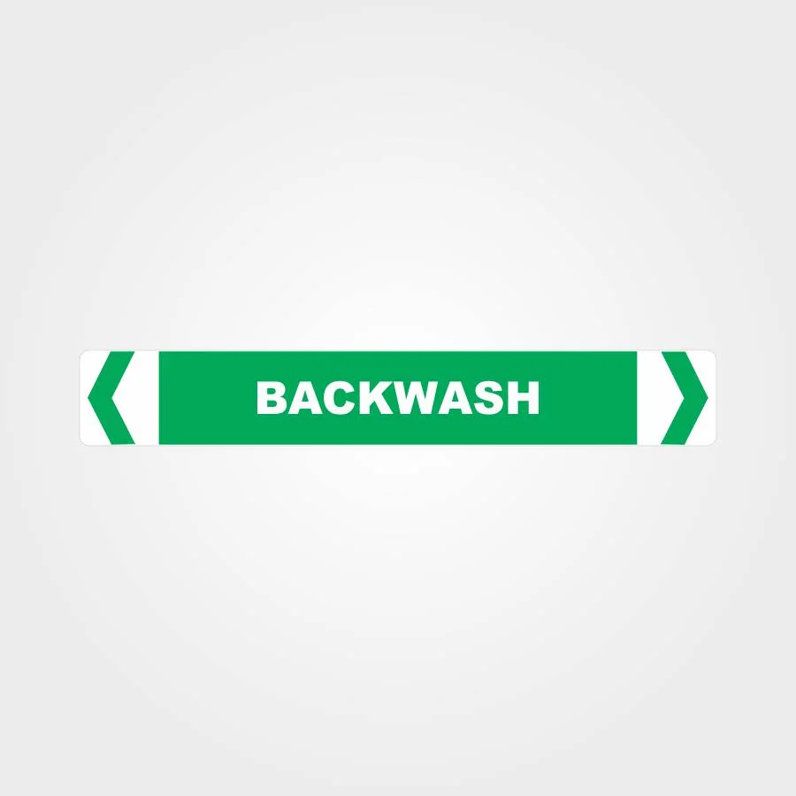 Backwash Pipe Marker