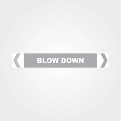 Blow Down Pipe Marker