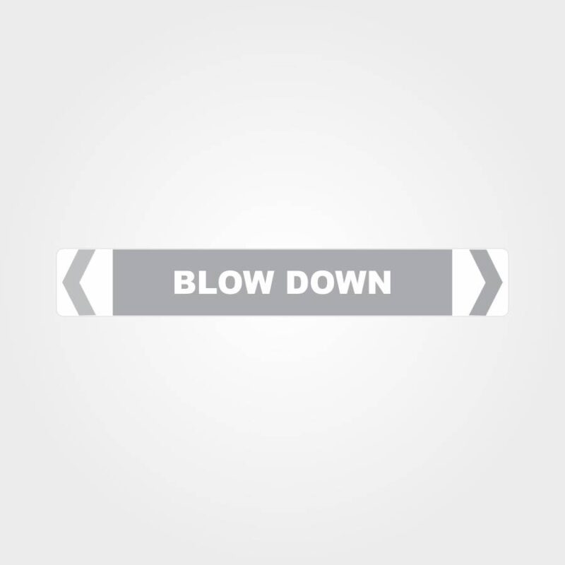 Blow Down Pipe Marker
