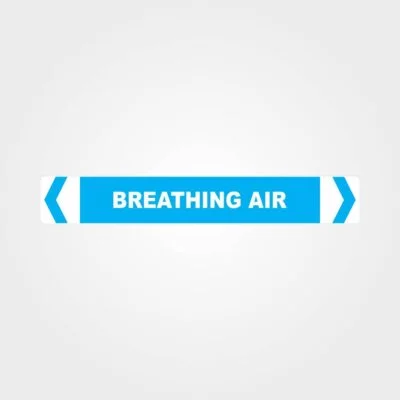 Breathing Air Pipe Marker