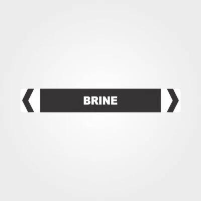 Brine Pipe Marker