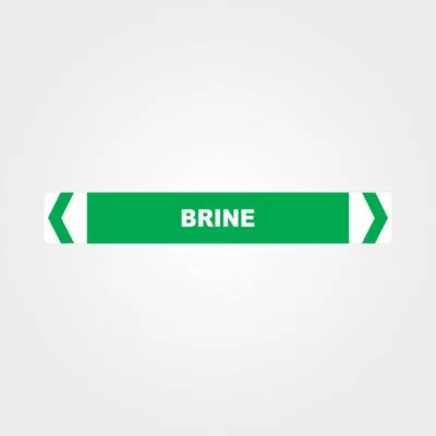 Brine Pipe Marker