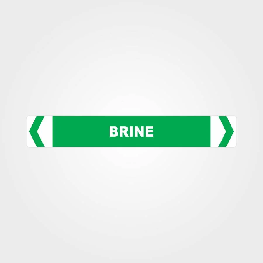 pipe_022_grn Brine Pipe Marker