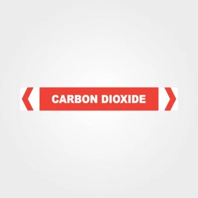 Carbon Dioxide Pipe Marker