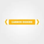Carbon Dioxide Pipe Marker