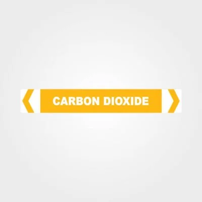 Carbon Dioxide Pipe Marker