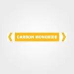 Carbon Monoxide Pipe Marker