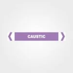 Caustic Pipe Marker