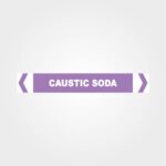 Caustic Soda Pipe Marker