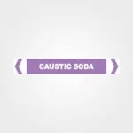 Caustic Soda Pipe Marker