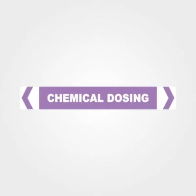Chemical Dosing Pipe Marker