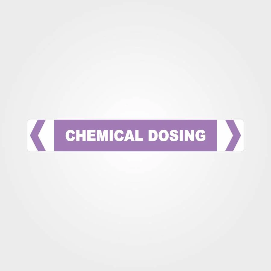 Chemical Dosing Pipe Marker
