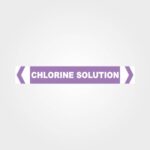 Chlorine Solution Pipe Marker