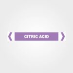 Citric Acid Pipe Marker