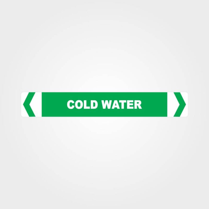 Cold Water Pipe Marker