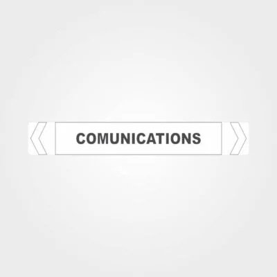 Communications Pipe Marker
