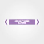 Concentrated Caustic Pipe Marker