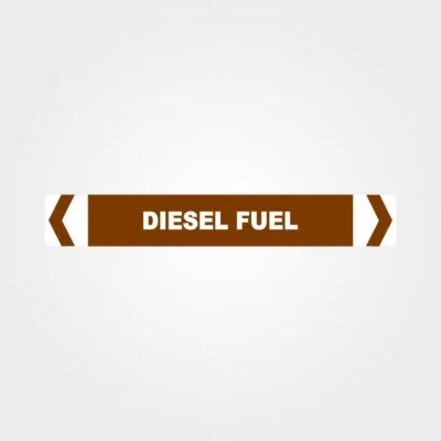 Diesel Fuel Pipe Marker