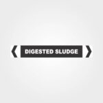 Digested Sludge Pipe Marker