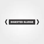 Digested Sludge Pipe Marker