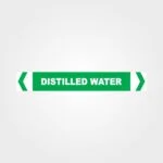 Distilled Water Pipe Marker
