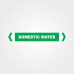 Domestic Water Pipe Marker