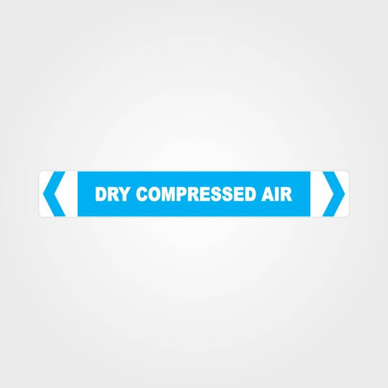 Dry Compressed Air Pipe Marker