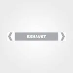 Exhaust Pipe Marker - Grey