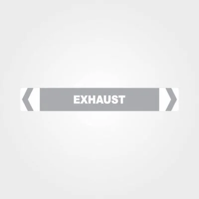 Exhaust Pipe Marker - Grey