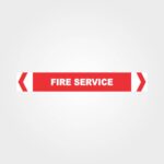 Fire Service Pipe Marker
