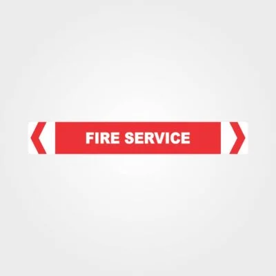 Fire Service Pipe Marker