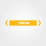 Freon Pipe Marker