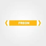 Freon Pipe Marker