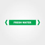 Fresh Water Pipe Marker