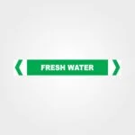 Fresh Water Pipe Marker