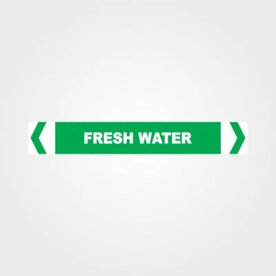 Fresh Water Pipe Marker