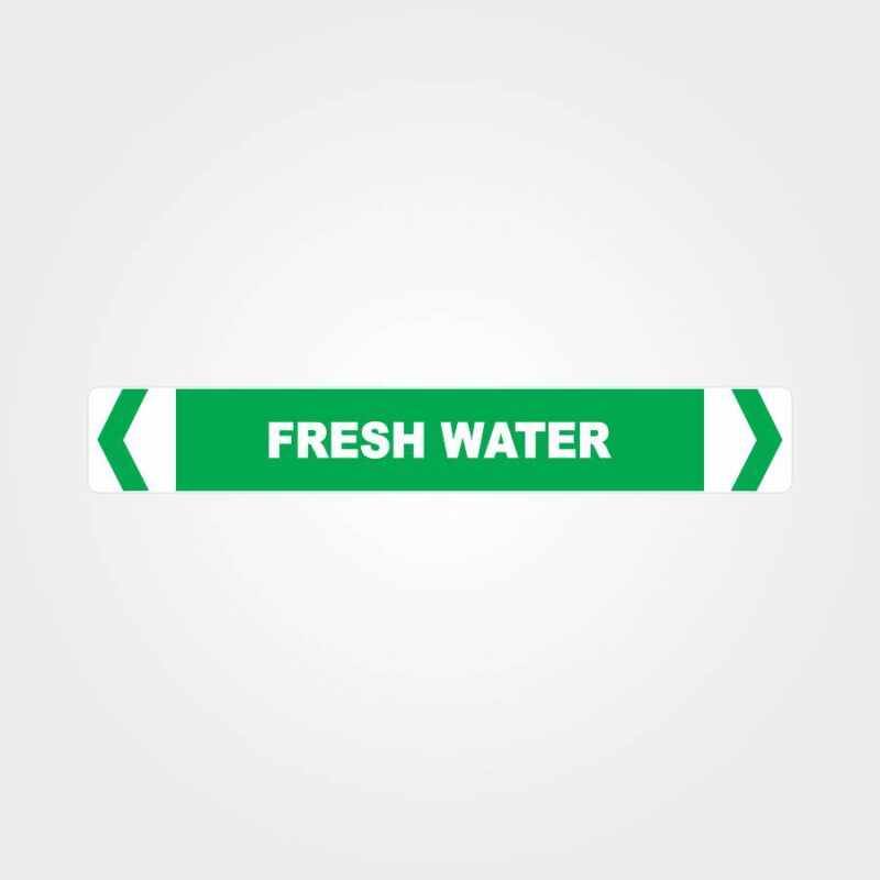 Fresh Water Pipe Marker