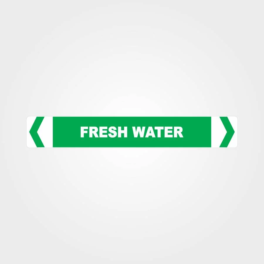 Fresh Water Pipe Marker