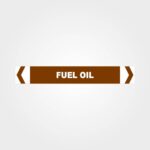 Fuel Oil Pipe Marker