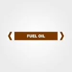 Fuel Oil Pipe Marker