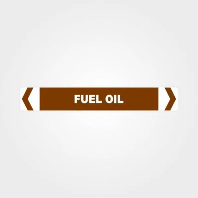 Fuel Oil Pipe Marker