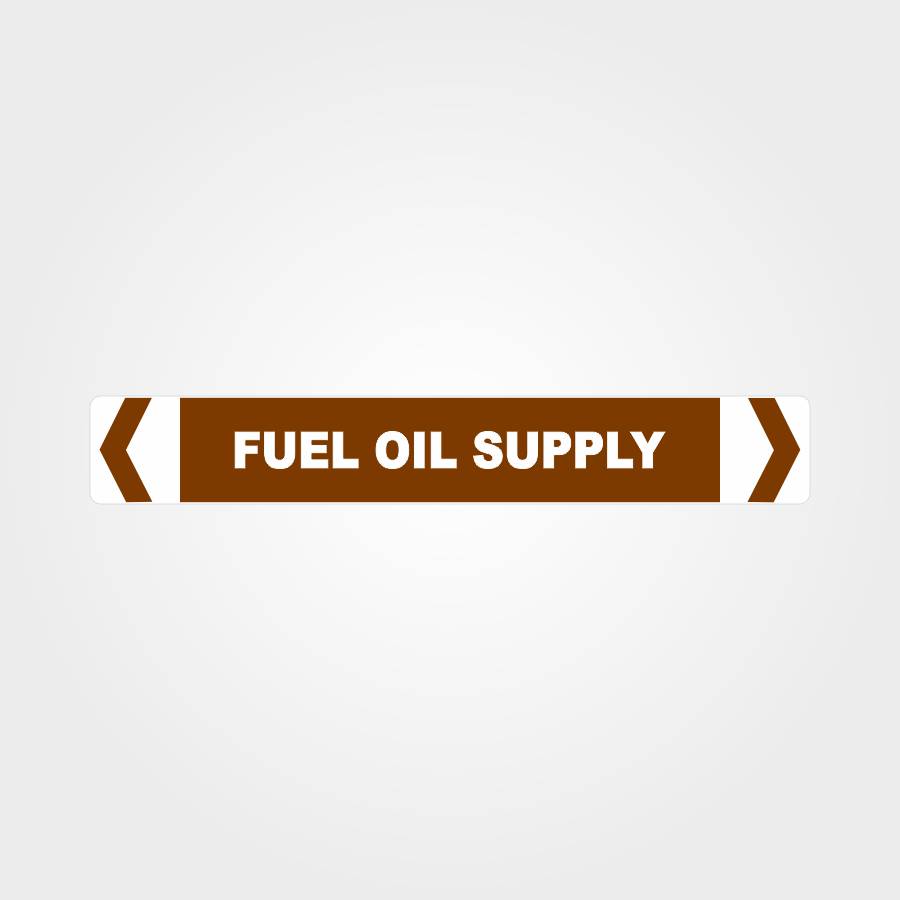 Fuel Oil Supply Pipe Marker Oil Pipe Labels HAZARD SIGNS NZ fuel-oil-supply-pipe-marker-oil-pipe-labels-hazard-signs-nz