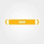 Gas Pipe Marker