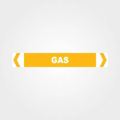 Gas Pipe Marker